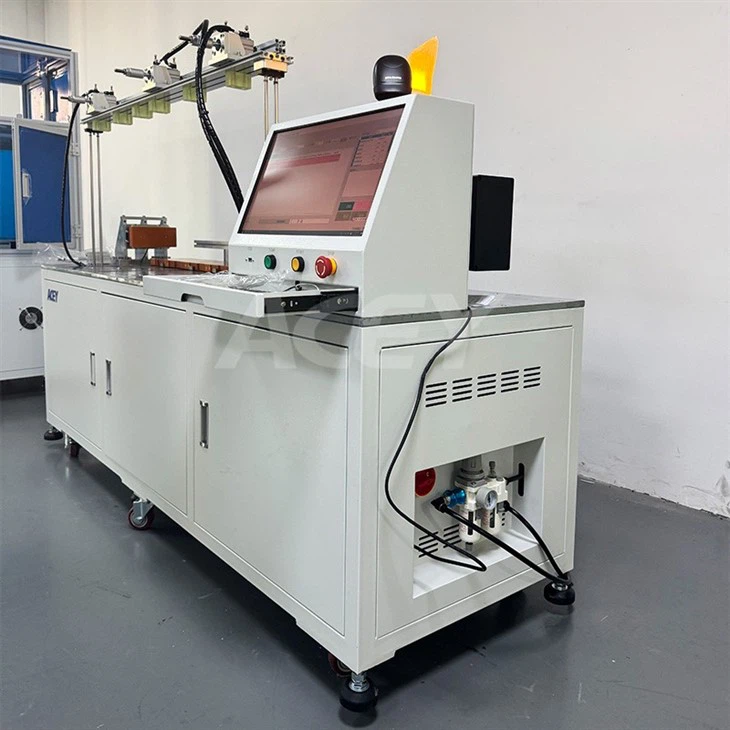 Battery Stacking And Compression Machine With PC